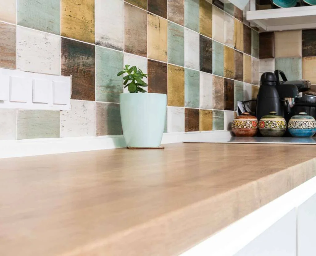 Clean and neat counters and surfaces in the home