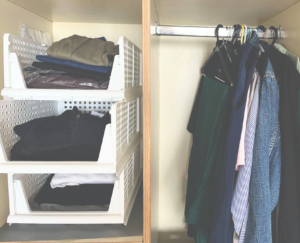 Using the right organizers to get more space out of small closets