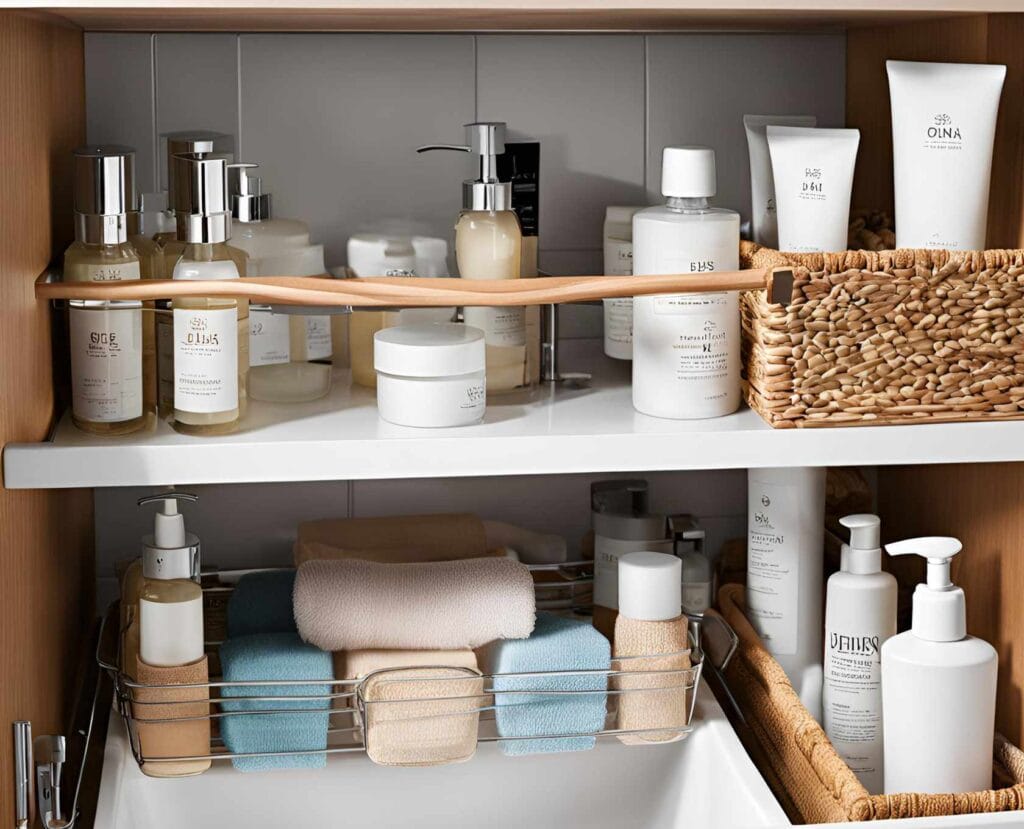 Bathroom Under Sink Organization