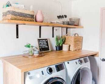Laundry Room Organization