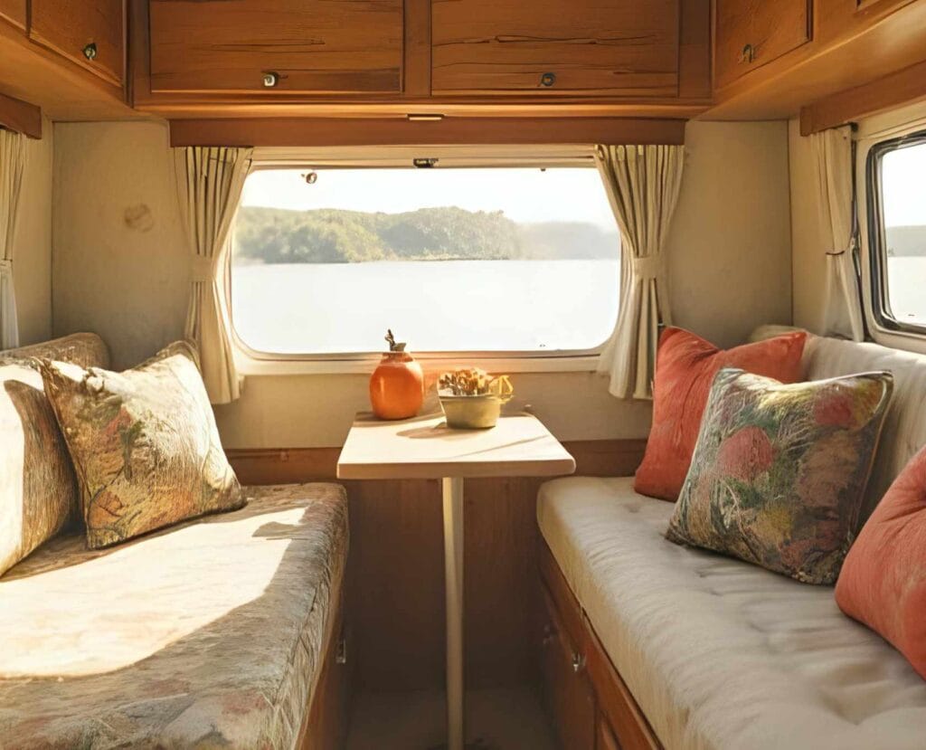 A neat and organized RV