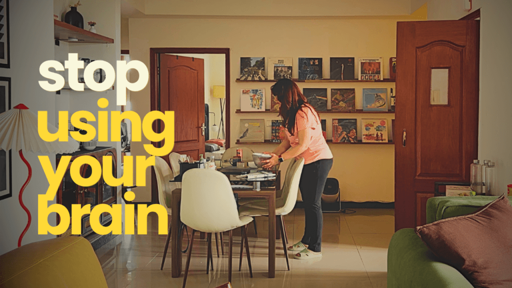 How to start decluttering when overwhelmed