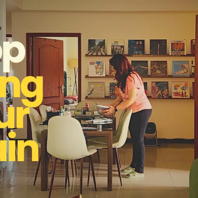 How to start decluttering when overwhelmed